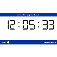 archief eeuwig team Online Digital Clock
