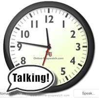 online digital clock with seconds