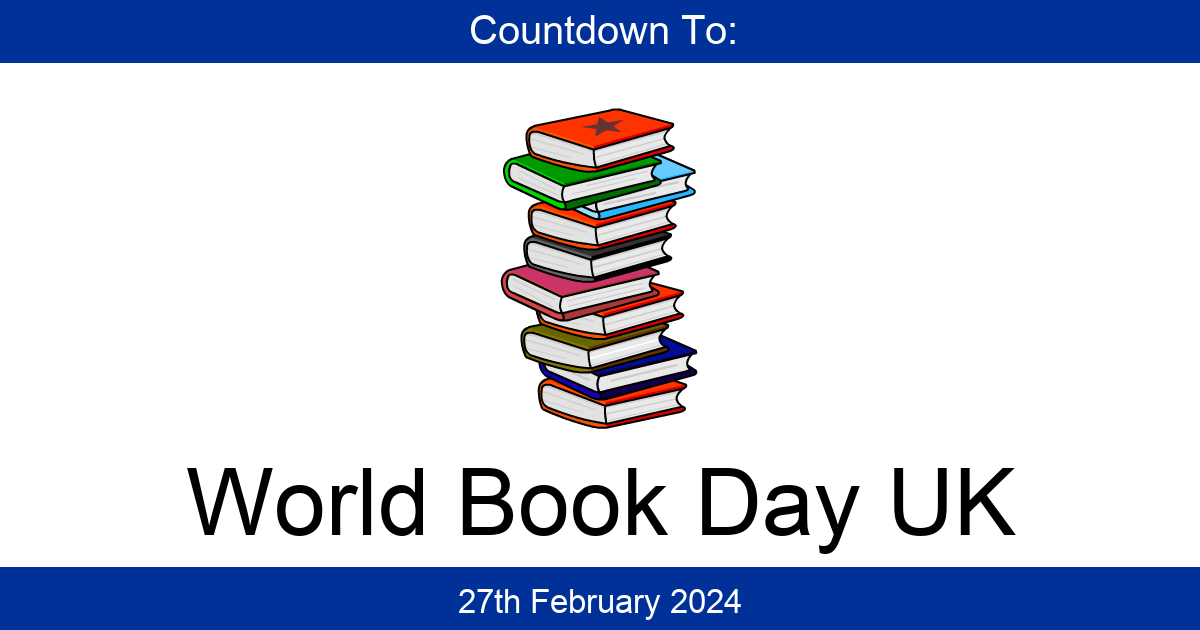 Countdown To World Book Day UK Days Until World Book Day UK