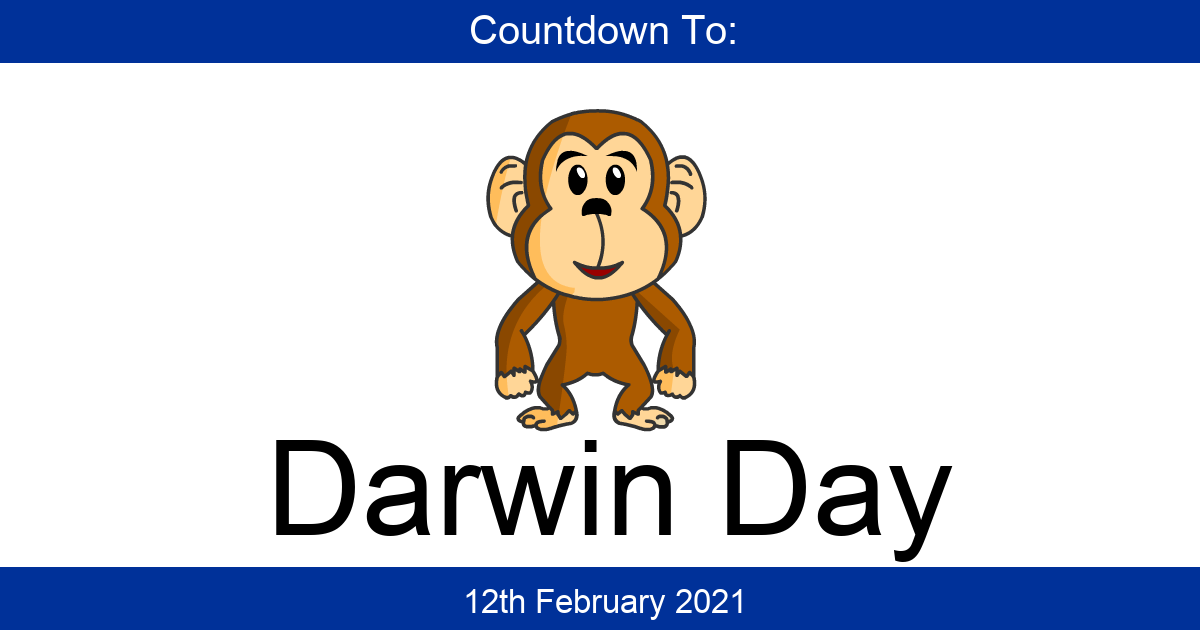 Countdown To Darwin Day | Days Until Darwin Day