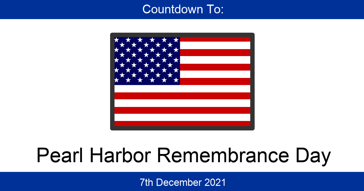 national pearl harbor remembrance day flags half staff
